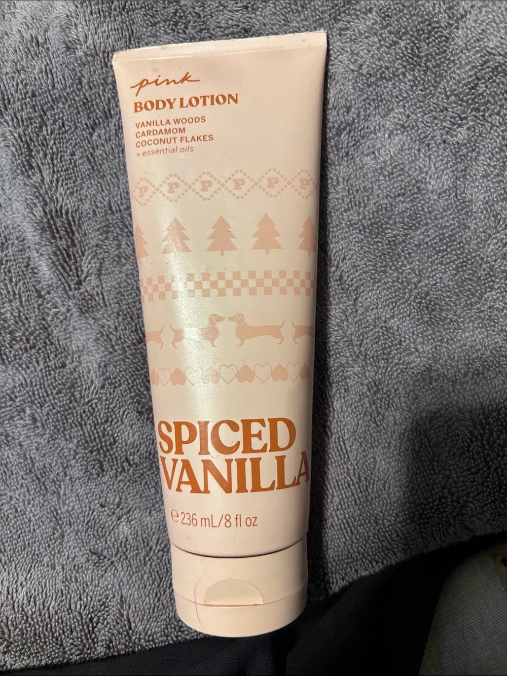 New never used PINK Victoria's Secret Spiced Vanilla Body Lotion
